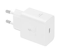 Samsung Adaptateur de charge rapide EP-T4511X, chargeur USB-C avec charge rapide de 45 W, compatible avec les appareils d'autres fabricants, câble de données, blanc