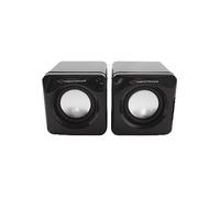 [EP111] ESPERANZA Enceintes Stéréo Cube 2.0 LEGGIERO EP111 pour PC 2x3W Noir