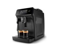Philips 1200 series Série 1200 Noir mat EP1220/00 Machine expresso broyeur, 2 boissons, mousseur lait