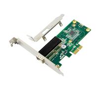 EP9660 Carte PCIe Gigabit Ethernet avec port unique 1000 m rapide et originale WGI210AS faible latence connexion Ethernet industrielle