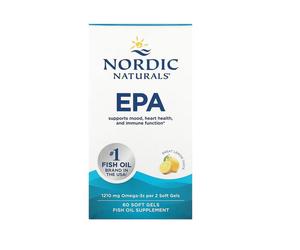 EPA, 1210mg Citron - 60 gélules molles