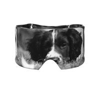 Épagneul Springer anglais,Masque pour les yeux bloquant la lumière Cache-yeux et cache-oreilles pour le sommeil