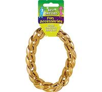 épais doré Proxénète Gangster Bracelet hommes déguisement bijou