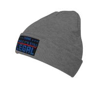 Épais Tricoté Bonnet Réfléchissez-y Tant Que C'est Encore légal Tricoter Chapeau Doux Beanie Hiver pour Femme Ski Cyclisme