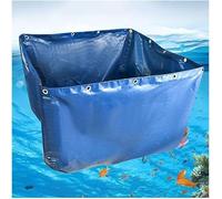 Épaissement de la Toile de Pliage étang à Poissons, réservoir de Maintien temporaire étanche à la Toile Peut être utilisé pour Le Stockage d'eau, la Pisciculture, l'élevage de crevettes, Les
