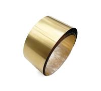 Épaisseur de feuille de cale en feuille de laiton 0,1 mm 0,2 mm 0,3 mm avec longueur de 10 mm à 50 mm 100 mm à 1000 mm 1 pièce(Size:0.4x50x200mm 1pc)