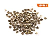 Épaissir les agrafes en fer clous attaches robustes et durables pour meubles en bois canapé porte décoration artisanat fer matériel 100 pièces 6x12mm 10x9mm (10*igname)