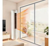 Épaissir Transparent EVA Rideau de Porte Magnétique à Isolation Thermique L'hiver Panneau Imperméable Coupe-vent pour Porte Entrée,Cuisine,Fermeture Automatique