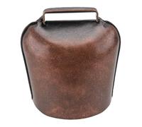 Épaissis de vache et mouton cloche antique conception de l'attention attirant le son pour le bétail facile à accrocher les colliers adorables décoration animale pour les vaches et les moutons