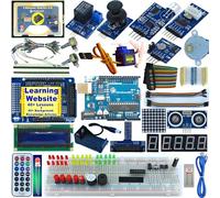 ePalZoneXP Ultimate Uno R3 Starter Kit compatible avec Arduino IDE, plus de 40 leçons détaillées, plus 40 articles de connaissances de fond, explication détaillée UK