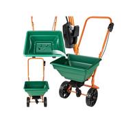EPANDEUR - TECTAKE - Epandeur à Engrais Sel 25 Litres Quantité d'épandage réglable - Vert