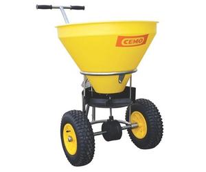 Épandeur 50 litres avec châssis inox SW50 E - Convient pour sel, sable, granulats, semence - CEMO - 10742