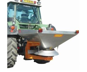 Épandeur 665 litres porté inox avec châssis acier SA665 - Convient pour sel, sable, granulats, engrais, absorbants - CEMO - 90576C