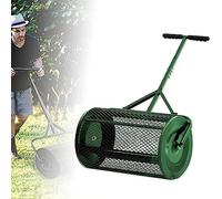 Épandeur à Compost de 61 cm (24 po) avec Grille métallique et poignée en T. Semoir de Jardin Robuste pour Une Plantation et Un semis efficaces. Vert, 32 x 60 cm. Idéal pour Une dis