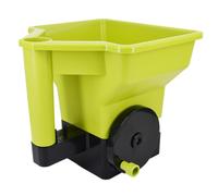 Épandeur à Main, Épandeur de Pelouse 3L Distributeur Manuel de Graines & Engrais, Épandeur Rotatif Portatile, Outil de Plantation Vert pour Entretien de Pelouse(Yellow Green)