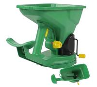Épandeur à Main, Épandeur de Pelouse 3L Distributeur Manuel de Graines & Engrais, Épandeur Rotatif Portatile, Outil de Plantation Vert pour Entretien de Pelouse(Dark Green)