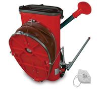 Épandeur à Poudre 12 kg pulmic Dragon 12k - Sac à Dos avec Soufflet Manuel pour soufre, Terre de diatomée et insecticides - buse orientable - Application de Produits phytosanitaires