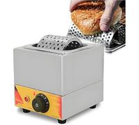 Épandeur de beurre commercial 500 W, rouleau à beurre en acier inoxydable avec capacité de 10 L, température réglable de 30 à 80 °C, machine à étaler uniformément à 360 ° pour restaurant, café, bar