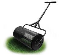 Épandeur de Compost de 61 cm pour pelouse et Jardin, semoir Manuel, Panier en Maille métallique Durable, Parfait pour épandre de la Mousse de Tourbe, des Engrais, des graines