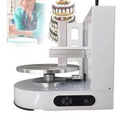 Épandeur de crème à gâteau électrique, outil de lissage automatique pour gâteaux d'anniversaire parfaitement enduits