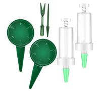 Épandeur de - Distributeur de | Plantoir et élargisseur | Outil de de Jardin Portable pour Planter des Fleurs et des légumes | Semeur de | Aide à semer réglable | Kit