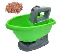 Épandeur de Graines Portatif sans Fil 3L, Épandeur D'engrais Électrique Rechargeable, Plage D'épandage de 140 °, Réglage À 7 Vitesses, Épandeur de Graines sans Fil pour Semis/Appâtage