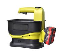Épandeur de Graines sans Fil 5,5L - Épandeur Portatif à Batterie 4.0Ah pour Engrais et Semences de Pelouse avec Débit et Vitesse Réglables, pour Jardin Toute l’Année et Sel de Dégivrage