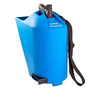 Épandeur de litière en poudre portatif avec sangle Kerbl Bleu 12 L