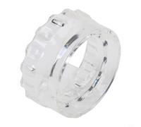 Épandeur de marc pour machines à café Moka Express, outil de nivellement de poudre de distribution uniforme avec fonction de capture, design rotatif anti-déversement pour Q (moyen)