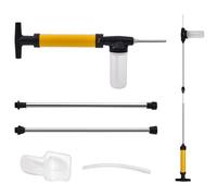 Épandeur de Poudre de Terre de Diatomées - Dispenseur avec 2 Perches Télescopiques - Distributeur De Terre De Diatomée | pour Intérieur Extérieur Jardin Serre Cour Pelouse