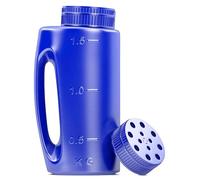 Épandeur de semences pratique, 84,54 oz Semoir à main avec cadran réglable - 1,5 kg pour routes, neige, allées, trottoirs, pelouse, d'