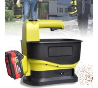 ÉPandeur De Semences Sans Fil, éPandeur De Semences De Gazon De 5,5 L + 2 Batteries De 4,0 Ah, DéBit Variable + Largeur De Dispersion RéGlable, Pour Semences, Aliments Et Engrais