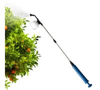 Épandeur de Terre de diatomées - pulvérisateur de Poudre télescopique en PP | 93×20×8 cm | Récipient Transparent avec mécanisme Push & Pull | pour Jardin, Serre, vergers et Agriculture