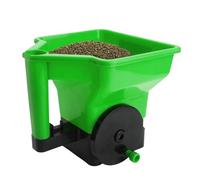 Épandeur d'engrais à main, épandeur à main, épandeur de jardin, épandeur d'engrais pour pelouse, épandeur d'engrais pour pelouse et jardin, capacité de 3 l
