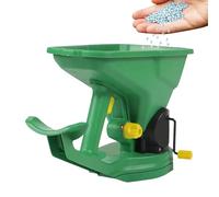 Épandeur manuel portable à manivelle pour jardin et outil de jardinage réglable pour diffusion d'engrais pour pépinières, prairies, jardins, petites fermes, terrasses