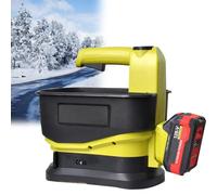 Épandeur portable sans fil - Outil efficace d'entretien de pelouse pour une distribution facile des graines et des engrais - Capacité de 5,5 L pour jardins et cours