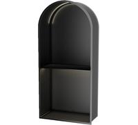 EPANO LXXW Niche Murale avec lumière LED Non Variable, étagère de Douche en Acier Inoxydable, Niche encastrée Nisza prysznicowa ZE stali nierdzewnej(70x35x15cm)