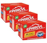 Eparcyl - 54 Sachets (12 mois de traitement) Activateur Biologique pour Fosses Septiques - Entretien Fosses Septiques (Lot de 3)