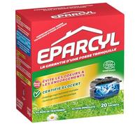 EPARCYL, ECOCERT, 4 Mois et demi de Traitement, Action Immédiate, Entretien Fosse Septique et Toutes Eaux, Evite les Odeurs et Engorgements, Produit Fosse Septique, Formule poudre, 20 Sachets