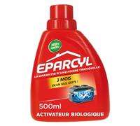 Eparcyl Liquide - Flacon (500mL) - Activateur Biologique Fosse Septique - Entretien Fosses Septiques (L'emballage peut varier)