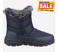 Cotswold Longleat Femmes Hybride Neige Bottes Hiver Rouge Marine