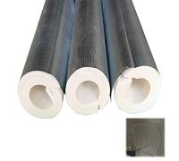 EPASHA Tube Isolant en Mousse for tuyaux en cuivre, pré-Fendu, Auto-adhésif, Isolation Thermique, 1 pièce (76 mm x 15 mm x 1 m)(22MMX10MMX1M)