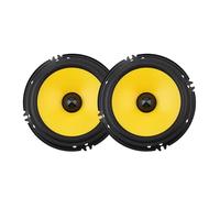 ePathChina Lot de 2 haut-parleurs audio de voiture à fréquence complète - Mi-basse - Ultra-mince - Installation non destructive (15,2 cm)