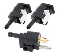 ePathChina Lot de 3 raccords femelles mâles de 6 mm pour tuyau de réservoir de carburant de moteur hors-bord Yamaha 6Y1-24305-06 6G1-24304-10