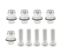 ePathChina Lot de 5 boulons de moyeu et écrous de roue - M12 x 1,5 mm - Acier chromé traité thermiquement - Compatible avec Toyota Lexus - Remplacement pour OE 90942-01033