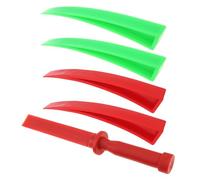ePathChina Lot de 5 outils de réparation de bosses incurvés sans peinture avec burin en plastique pour réparation de carrosserie de voiture, usage domestique