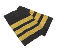 Épaulette de Pilote Noire en Sangle, 1 Paire pour Uniforme