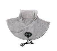 Épaulière Chauffante Électrique,Coussin Chauffant Électrique, Enveloppement chauffant avec masseur et 3 réglages de chaleur, Coussin chauffant rapide, fonction d'arrêt automatique, massage par vibrati