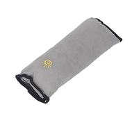 Épaulière de Siège de Voiture Matériau en Coton Doux Protecteur Ne Pas être Mobile Coussin de Ceinture de sécurité de Voiture pour les Enfants en Bas âge (Gris)