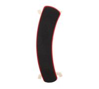 Épaulière de Violon en Caoutchouc Rouge, Support Courbé | Réduit la Pression Dorsale, Accessoire Simple pour Instrument, Format Portable, Finition Solide